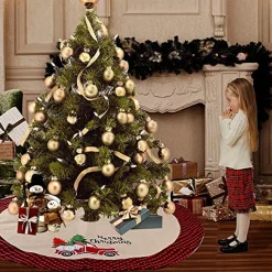 Merkloos Kerstboomrok - Kerstboomkleed – Luxe Kerstboomrok Sale