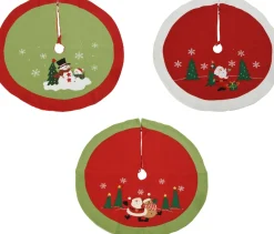 Decoris Kerstboomrok Kerstman 2 Assorti Flash Sale