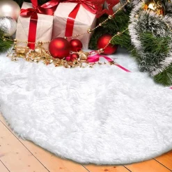 ’merkloos’ Kerstboomrokken - 3 Kleuren - Kerstboom Kleed - 100 Cm - Imitatiebont - Hoogwaardige Kwaliteit Hot