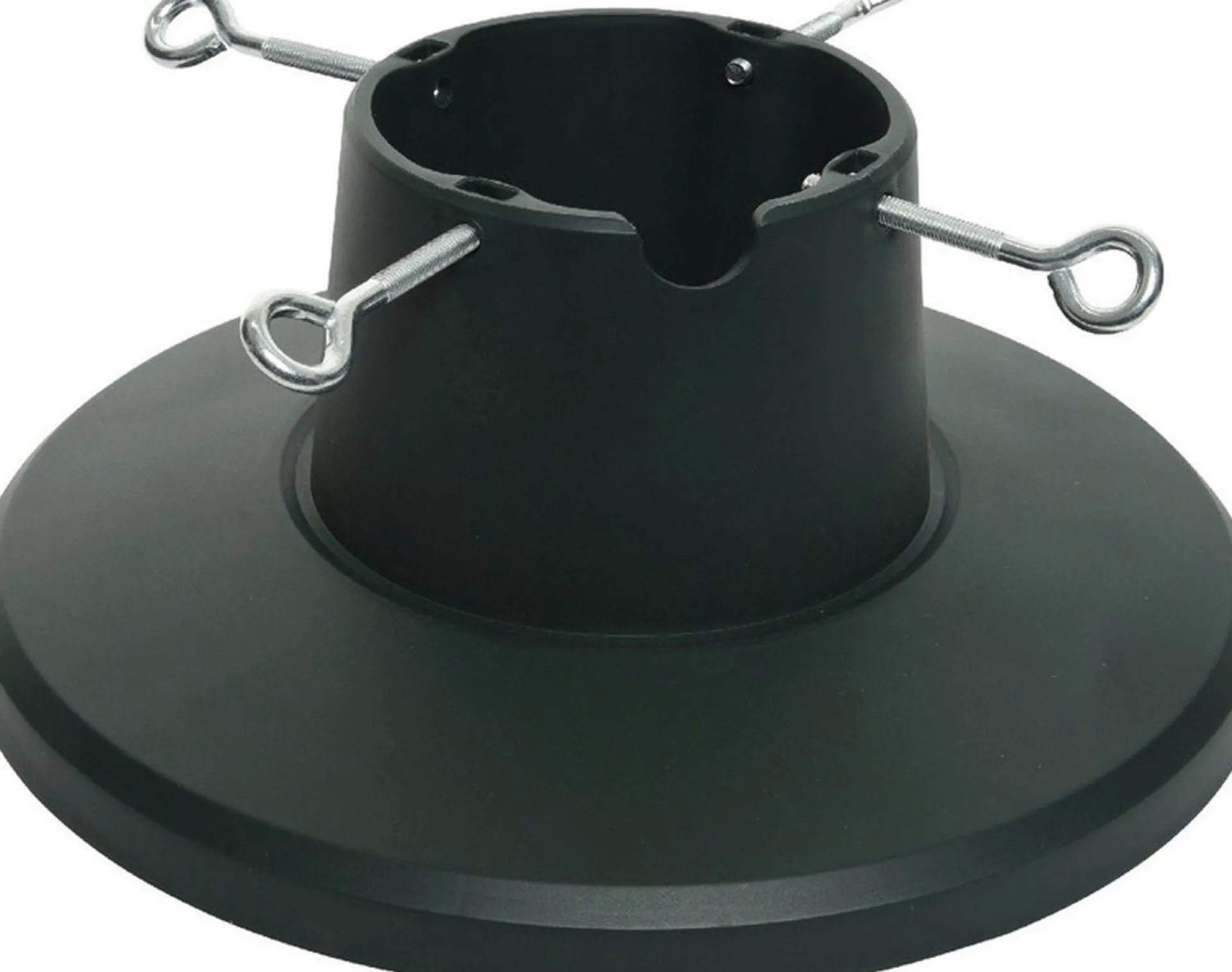 Merkloos Kerstboomstandaard Kunststof Groen Voor Een Kerstboom Tot 210 Cm - Kerstboomstandaarden - Kerstboomvoet Store