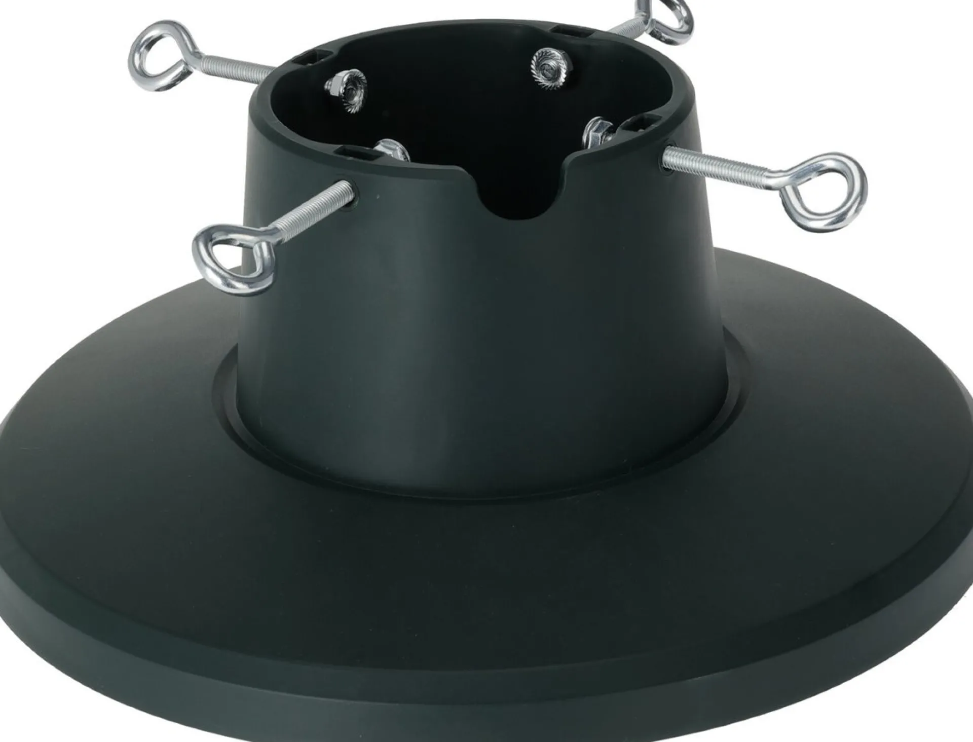 Merkloos Kerstboomstandaard Kunststof Groen Rond Voor Een Kerstboom Tot 210 Cm Discount