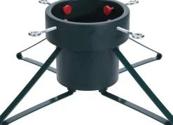 Merkloos Kerstboomstandaard Metaal Groen Voor Een Kerstboom Tot 250 Cm - Kerstboomstandaarden - Kerstboomvoet Cheap