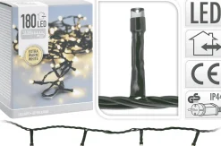Merkloos Kerstboomverlichting - 13,5 Meter - 180 Led's Binnen & Buiten Hot