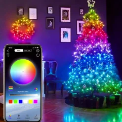 Merkloos Kerstboomverlichting- Kerstverlichting - Led Verlichting - Smart Incl App + Usb - Kerstversiering - Kerstboom Licht Sale