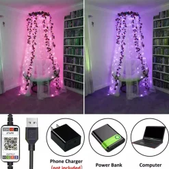 Merkloos Kerstboomverlichting- Kerstverlichting - Led Verlichting - Smart Incl App + Usb - Kerstversiering - Kerstboom Licht Sale
