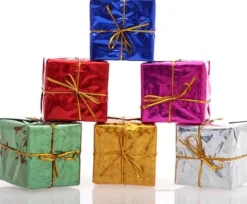 Merkloos Kerststukjes>Kerstdecoratie Cadeautjes - Sinterklaas Decoratie - Kerstversiering - Versiering Voor Onder Of In De Boom - Decoratie Voor Kerst - Decoratie Voor Sinterklaas - Kerst Tafel Decoratie - Kerstversiering - Cadeautjes Als Decoratie - Kerst Kadootjes -Sint