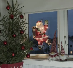 Konst Smide Kerstfiguur Voor Binnen - Kerstman - 20 Leds - 45 Cm Hoog Hot