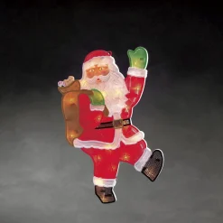 Konst Smide Kerstfiguur Voor Binnen - Kerstman - 20 Leds - 45 Cm Hoog Hot