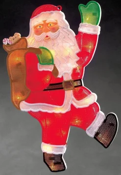 Konst Smide Kerstfiguur Voor Binnen - Kerstman - 20 Leds - 45 Cm Hoog Hot