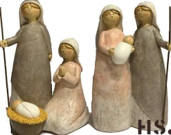 Home Society Kerststallen>Kerstgroep - Kinderfiguren - 14 Cm Hoog