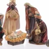 Merkloos Kerststallen>Kerstgroep 8X Figuren Van 12 Cm