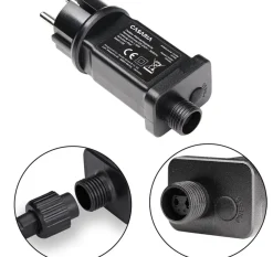 Casaria Guirlandes>Kerstguirlande - 5 M En 5 M Stroomkabel - 100 Led - Afstandsbediening