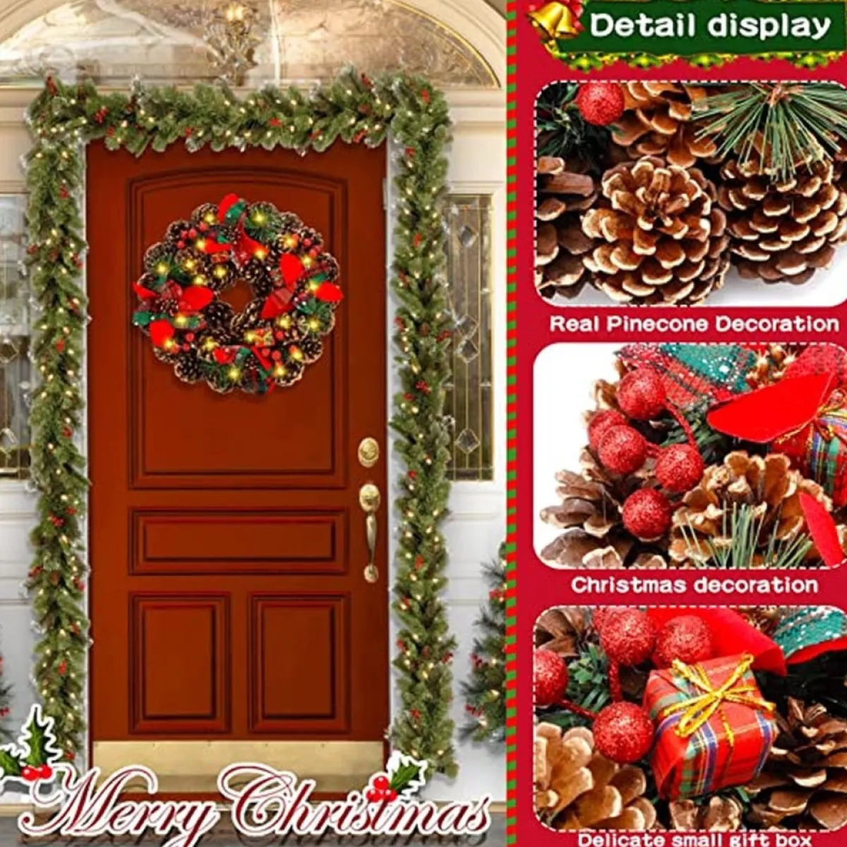 * Kerstkransen>Kerstkrans - Christmas Decoration