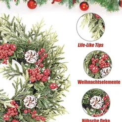 * Kerstkransen></noscript>Kerstkrans - Christmas Decoration