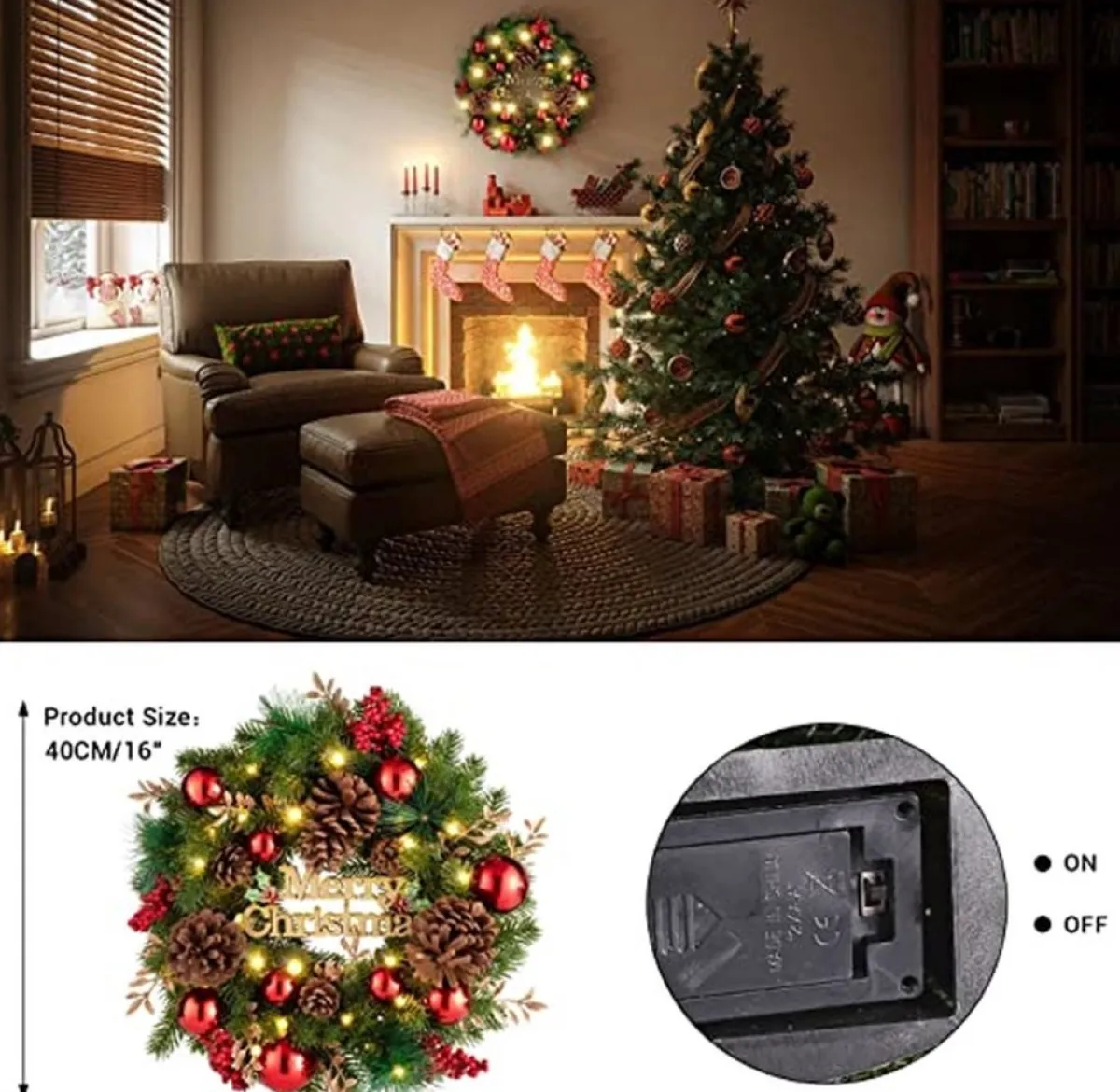 * Kerstkransen>Kerstkrans - Christmas Decoration