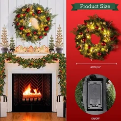 * Kerstkransen>Kerstkrans - Christmas Decoration