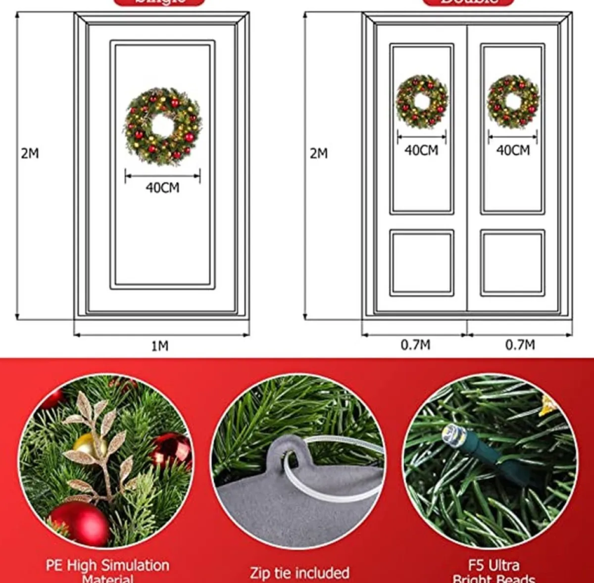 * Kerstkransen>Kerstkrans - Christmas Decoration