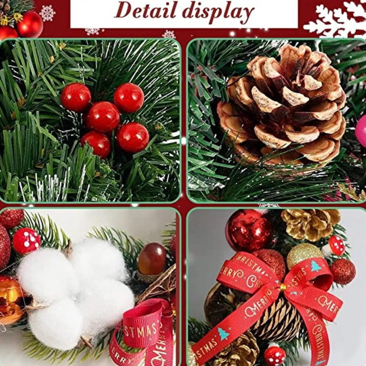 * Kerstkransen>Kerstkrans - Christmas Decoration