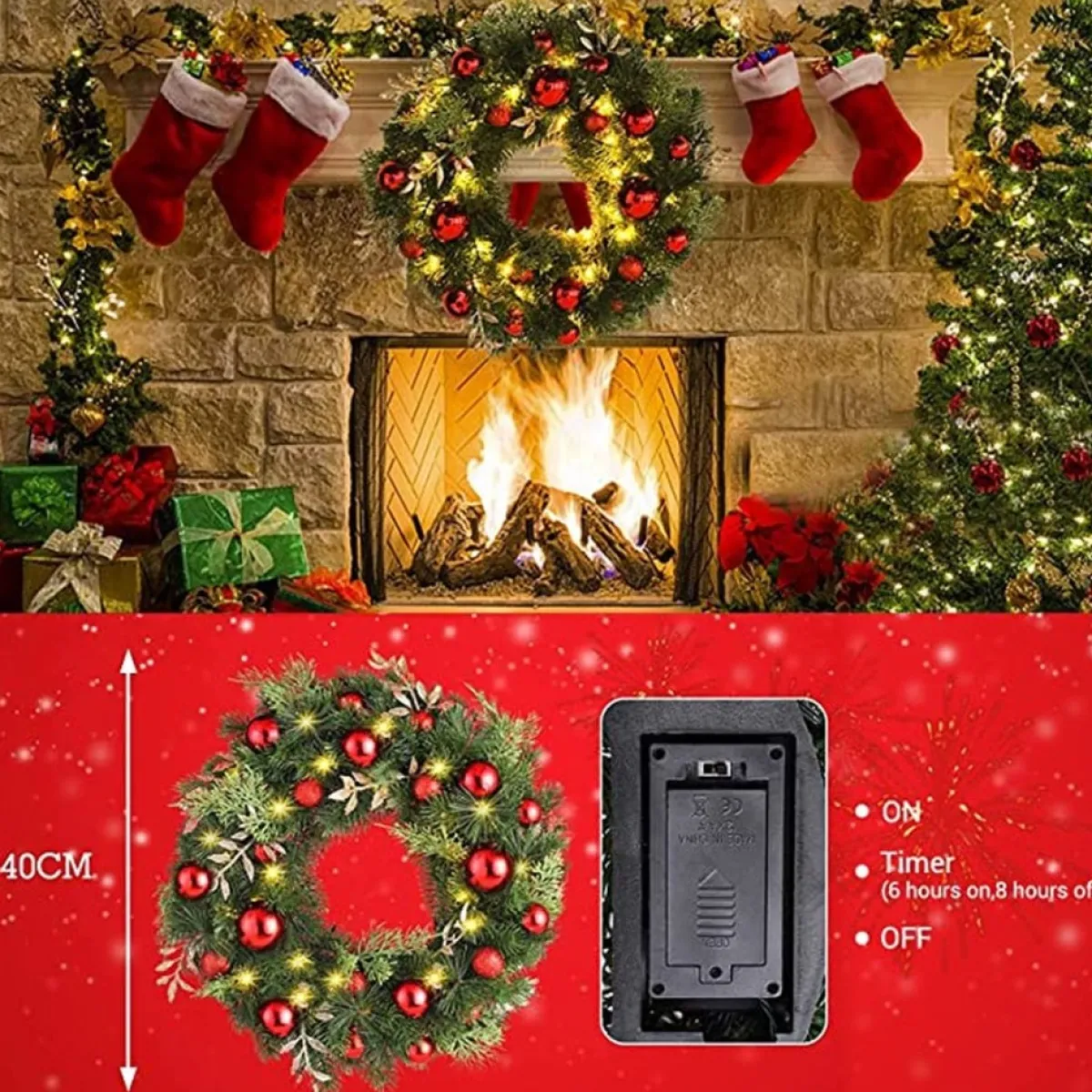 * Kerstkransen>Kerstkrans - Christmas Decoration