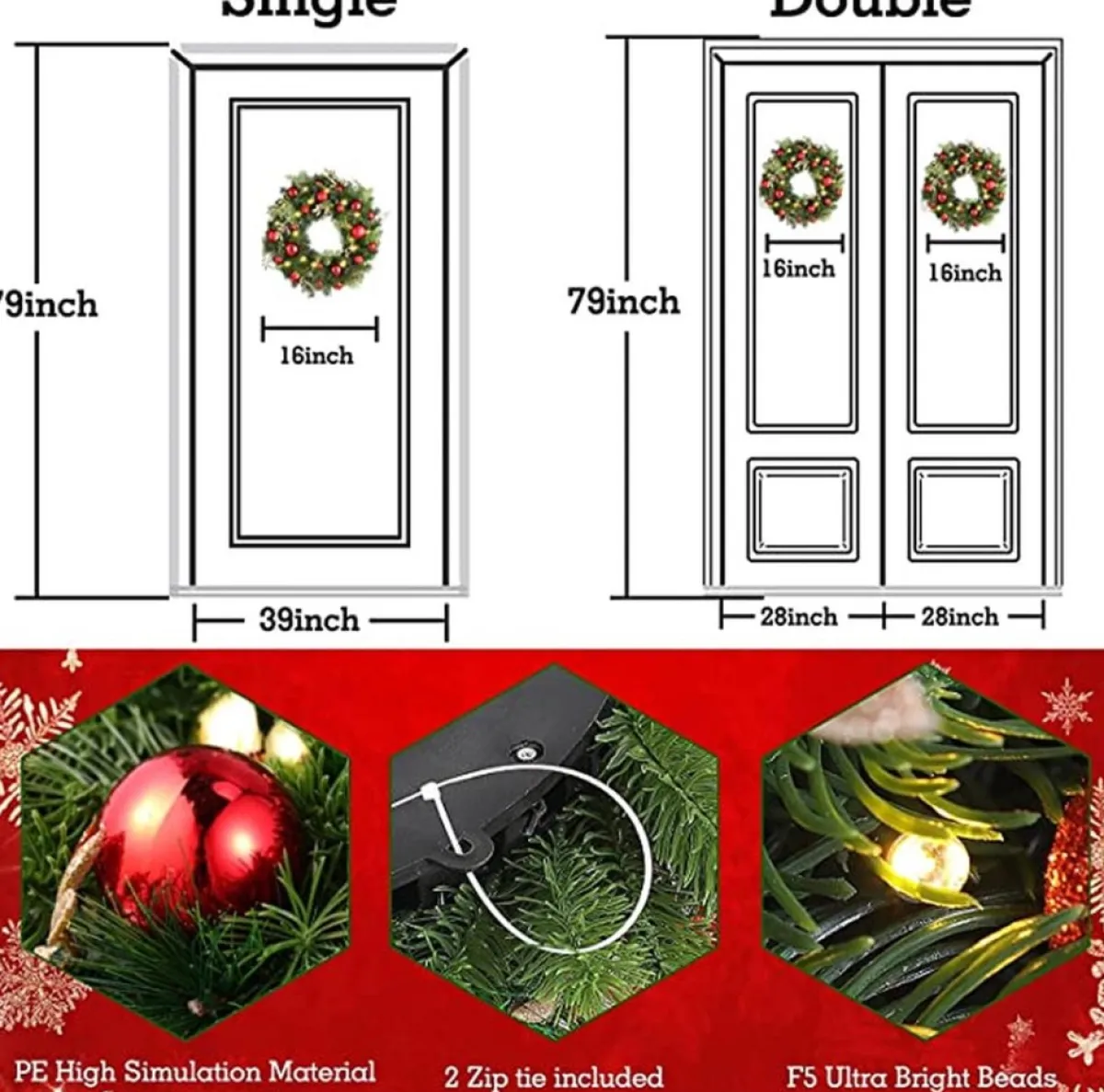 * Kerstkransen>Kerstkrans - Christmas Decoration