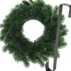 Merkloos Kerstkransen>Kerstkrans 35 Cm - Groen - Met Zwarte Hanger/Ophanghaak - Kerstversiering