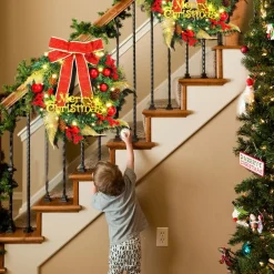 Merkloos Kerstkransen><noscript><img width=