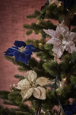 Naturn Christmas Kerstkransen>Kerstkrans Landelijk | O 30 Cm | Krans Landelijk Rond | Kerstdecoratie Deurkrans | Krans Voor De Kerst | Kerstversiering Kransen | Blauw