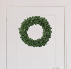 Decoris Kerstkransen>Kerstkrans/Dennenkrans - Groen - D50 Cm - Kerstkransen