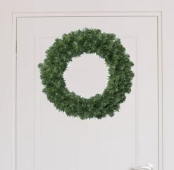 Decoris Kerstkransen>Kerstkrans/Dennenkrans - Groen - D60 Cm - Kerstkransen