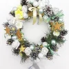 Merkloos Kerstkransen>Kerstkrans-Kerstversiering-30X30Cm-Kerst Decoratie-Cadeau Kerst-Woondecoratie