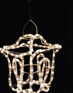 ecd-Germany Kerstlantaarn - Slangverlichting - 25Cm Hoog Store