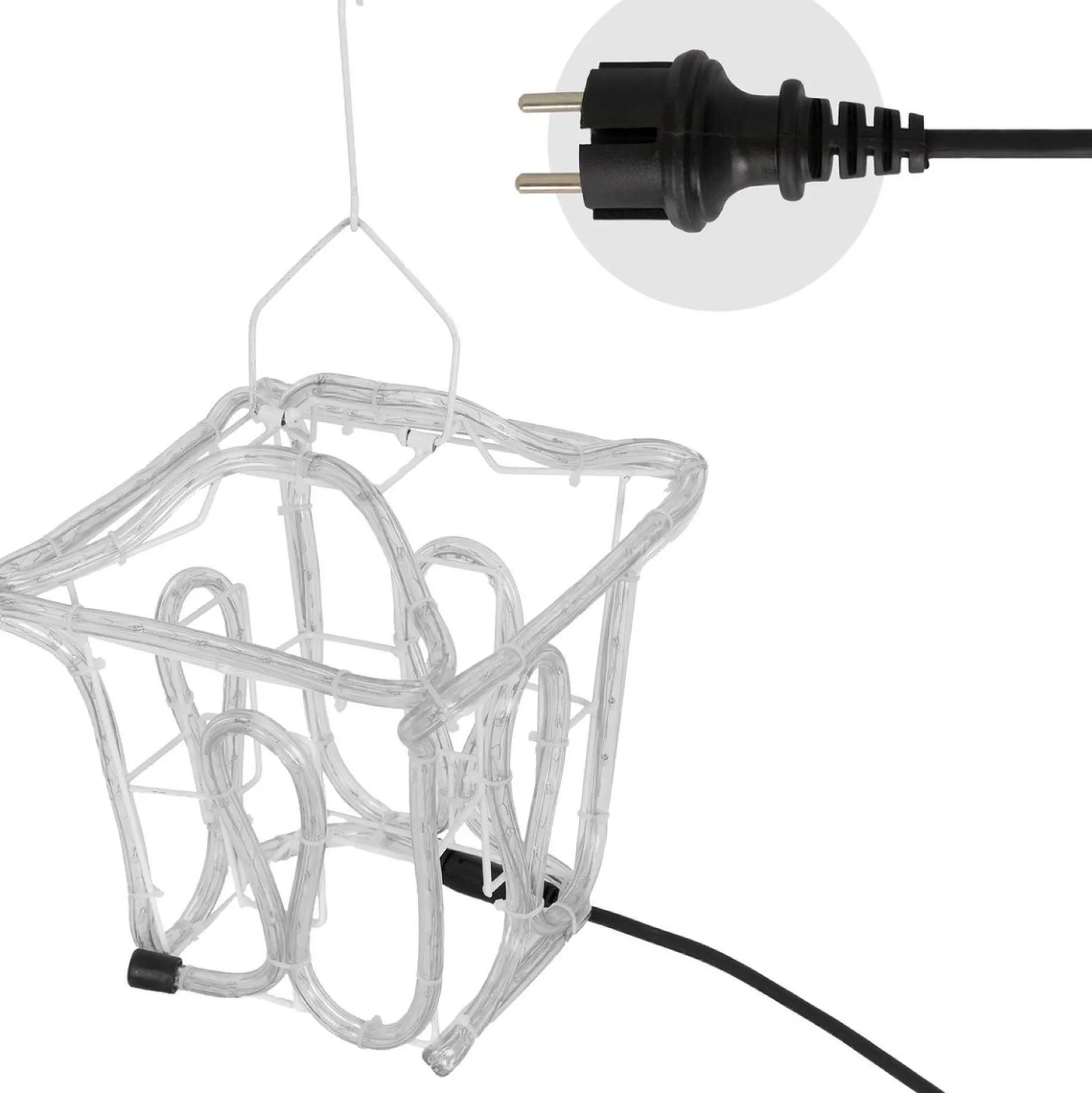 ecd-Germany Kerstlantaarn - Slangverlichting - 25Cm Hoog Store