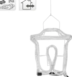 ecd-Germany Kerstlantaarn - Slangverlichting - 25Cm Hoog Store