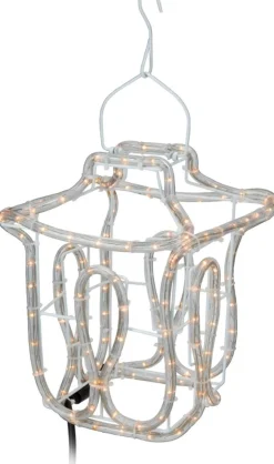 ecd-Germany Kerstlantaarn - Slangverlichting - 25Cm Hoog Store