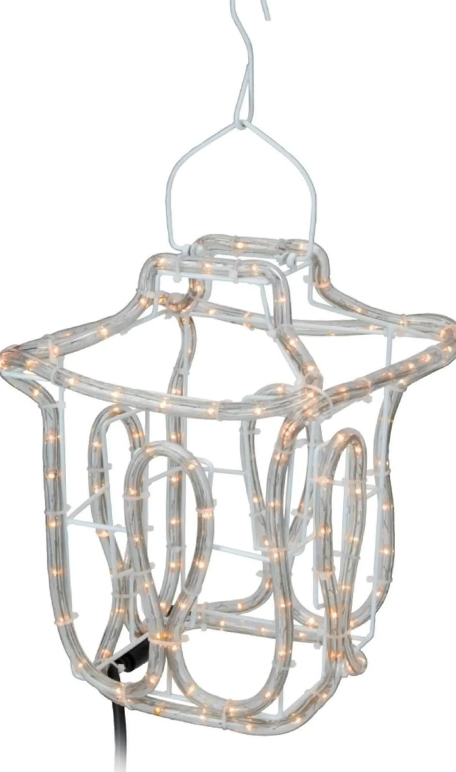 ecd-Germany Kerstlantaarn - Slangverlichting - 25Cm Hoog Store