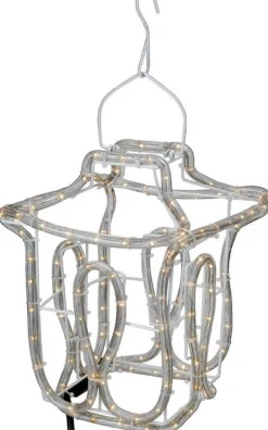 ecd-Germany Kerstlantaarn - Slangverlichting - 25Cm Hoog Store