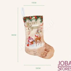 JobaStores® Kerstsokken></noscript>Kerstsok Beige C (30X20Cm)