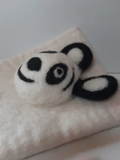 eigen Kerstsokken></noscript>Kerstsok Xl Panda Beer Fairtrade En Handgemaakt In Peru