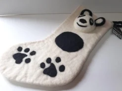 eigen Kerstsokken></noscript>Kerstsok Xl Panda Beer Fairtrade En Handgemaakt In Peru