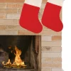 Henbrandt Kerstsokken>Kerstsokken - Rood - 2 Stuks - 41 Cm - 20 X 41 Cm - Polyester