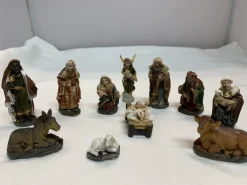 Eigenmerk Home made Kerststallen>Kerststal 11 Delen 5 Cm Hoog