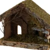 Merkloos Kerststallen>Kerststal - 32X17X25 Cm - Hout