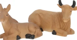 Nampook Kerststallen>Kerststal Figuren - Kerstgroep - Kerstbeeldjes Voor Kerststal - H=10Cm - Set Van 9 Stuks