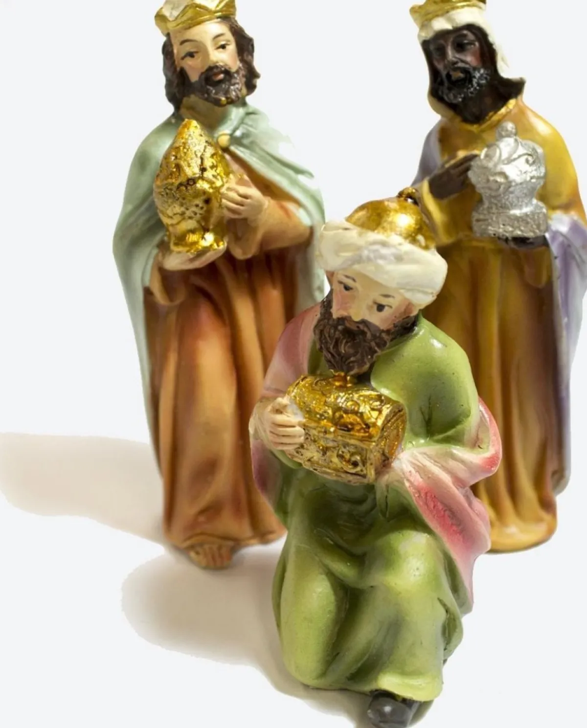 Nampook Kerststallen>Kerststal Figuren - Kerstgroep - Kerstbeeldjes Voor Kerststal - H=10Cm - Set Van 9 Stuks