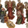 Merkloos Kerststallen>Kerststal Figuren - 26X6X22 Cm - 11 Delig