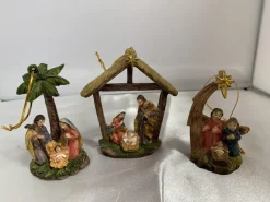 Eigenmerk Home made Kerststallen>Kerststal Hangers 3 Stuks