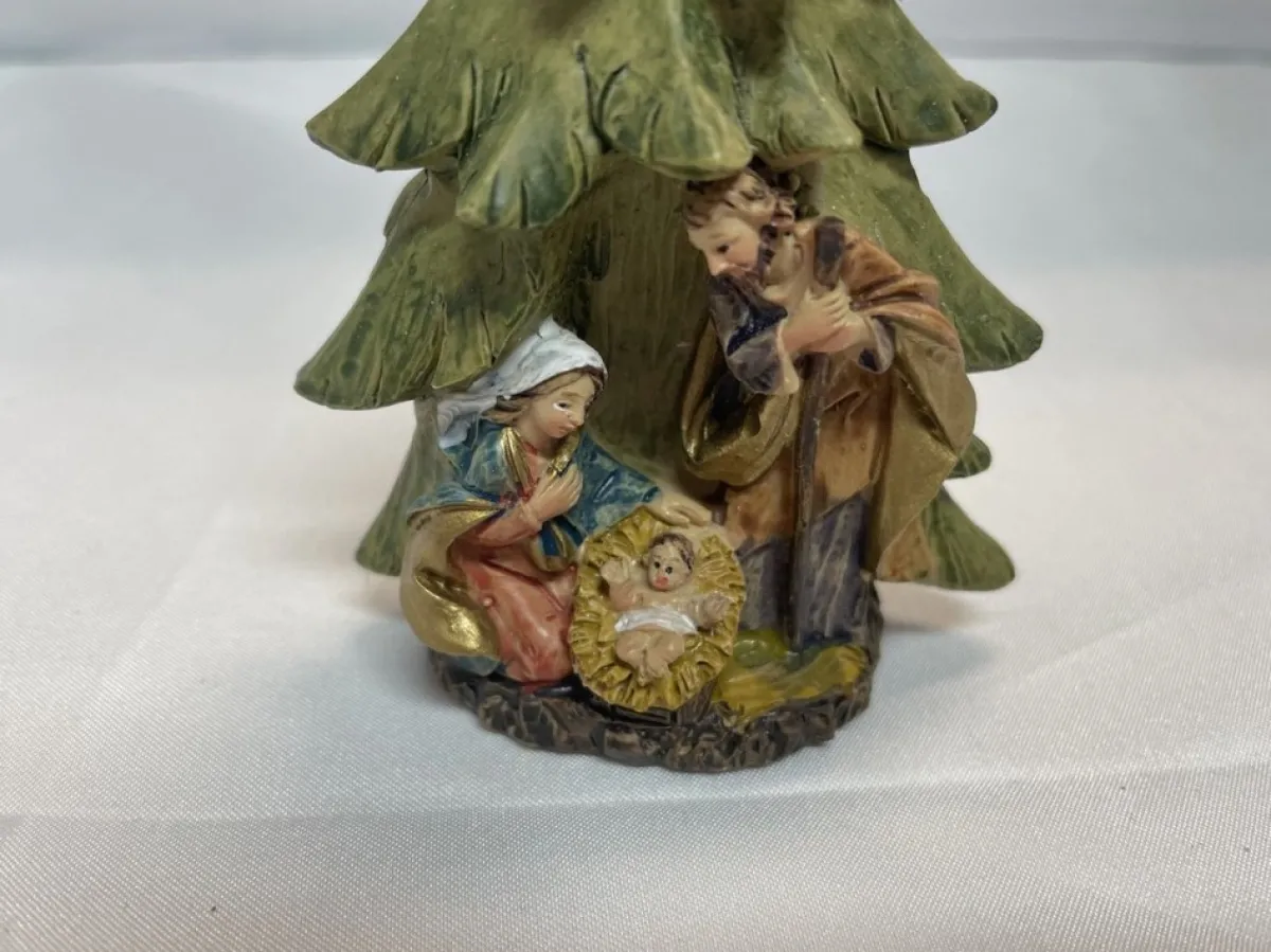 Eigenmerk Home made Kerststallen>Kerststal In Kerstboom