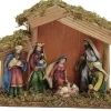 G. Wurm Kerststallen>Kerststal Met 6 Figuren 20 Cm