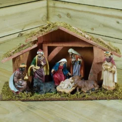 Merkloos Kerststallen>Kerststal Set