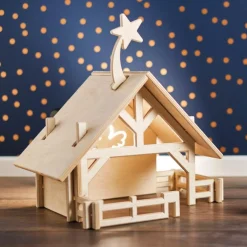 Lovelties Kerststallen></noscript>Kerststal Voor Kinderen. Inclusief 12 Figuren. Deze Kerststallen Worden Gemaakt In Nederland. Na De Kerst Plat Op Te Bergen.